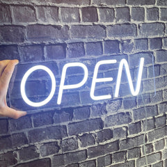 ‘Open’ Neon Sign The Crafty Bonobo Neon Sign 2