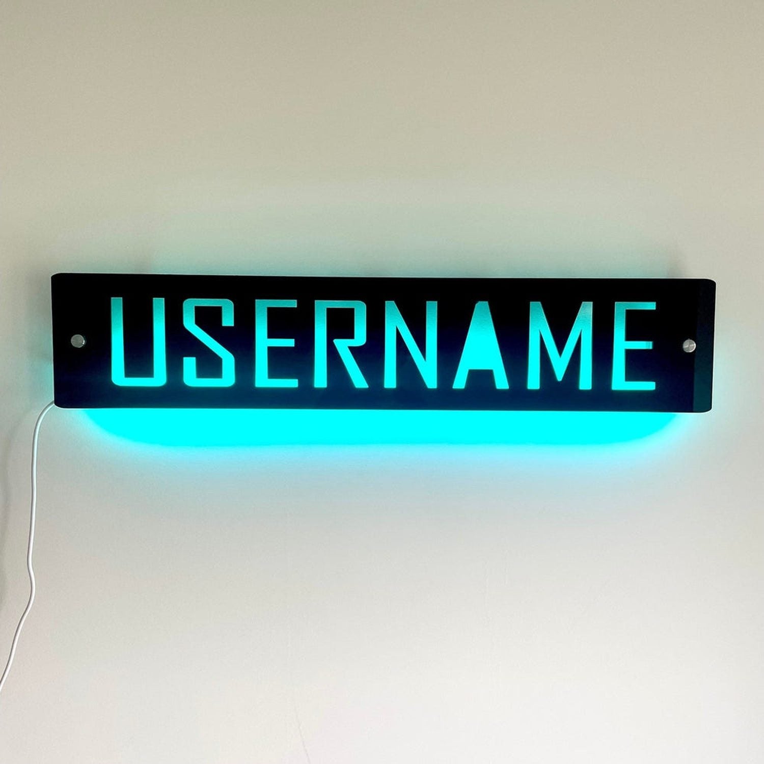 Personalised LED Username Sign | Gaming Decor | Streaming | Twitch The Crafty Bonobo LED Signs 9