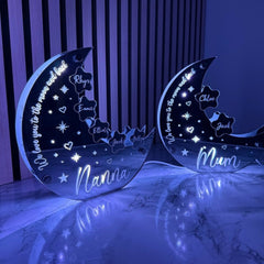 Personalised Moon & Stars LED Mirror Light – Perfect Mother’s Day Gift The Crafty Bonobo LED Mirror Sign 10