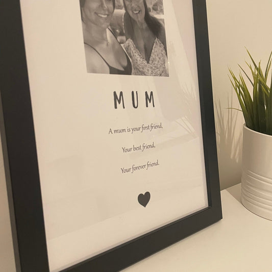 Personalised Photo Mothers Day Frame The Crafty Bonobo The Crafty Bonobo Personalised Photo Frame