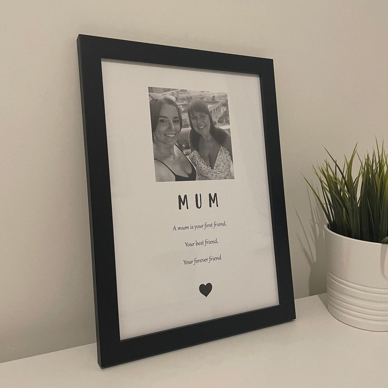 Personalised Photo Mothers Day Frame The Crafty Bonobo Personalised Photo Frame 3
