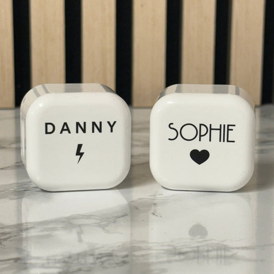 Personalised USB-C & USB-A Fast Charger Plug – Custom Printed 35W Plug for iPhone & Android The Crafty Bonobo Phone accessories 1