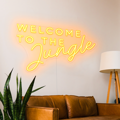 Welcome To The Jungle Neon Sign