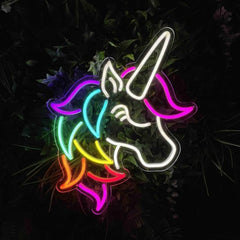 Unicorn Neon Sign The Crafty Bonobo Neon Sign 1
