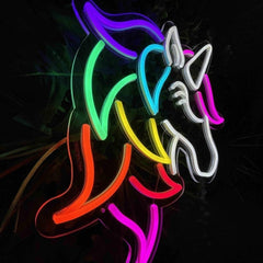 Unicorn Neon Sign The Crafty Bonobo Neon Sign 3