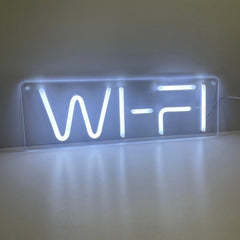 Wi-Fi Neon Sign The Crafty Bonobo Neon Sign 5