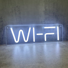 Wi-Fi Neon Sign The Crafty Bonobo Neon Sign 4