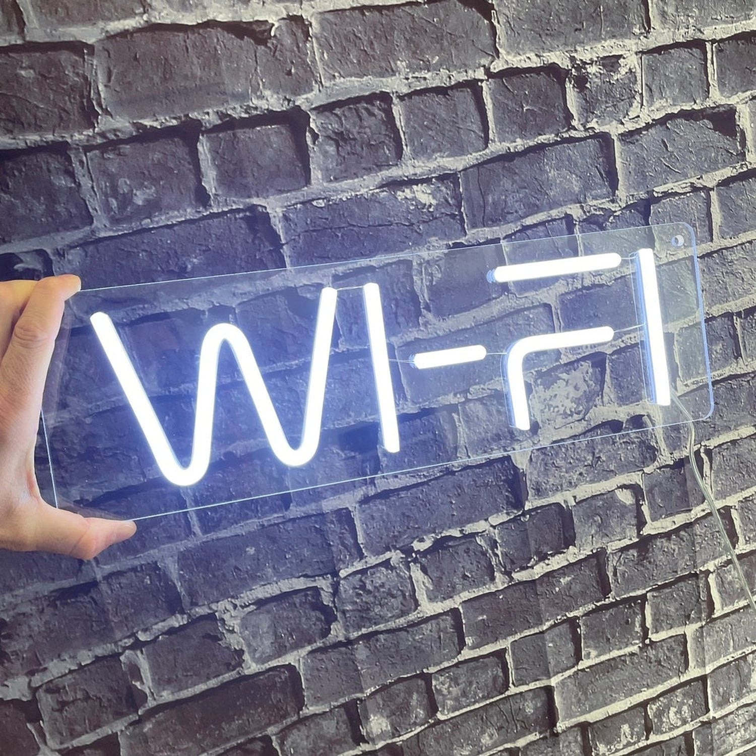 Wi-Fi Neon Sign The Crafty Bonobo Neon Sign 3