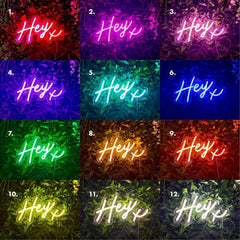 Wish You Were Here Neon Sign The Crafty Bonobo Neon Sign 4