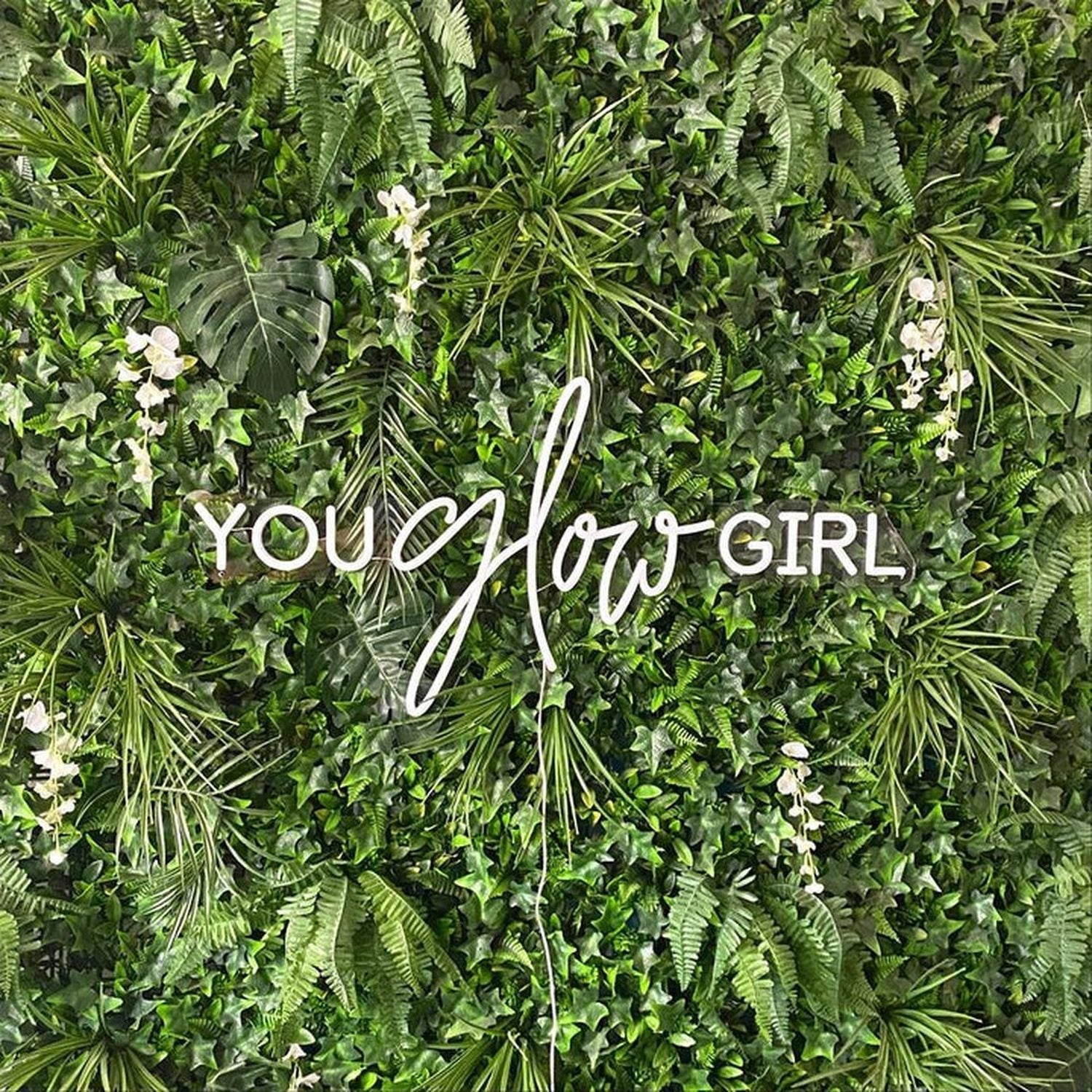 You Glow Girl Neon Sign The Crafty Bonobo Neon Sign 8