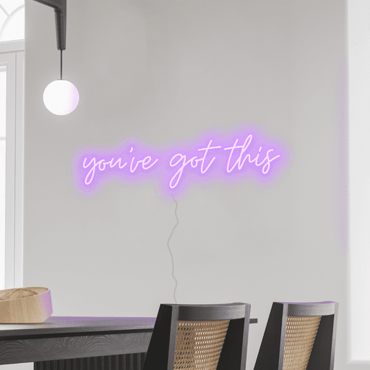 You've Got This Neon Sign The Crafty Bonobo Neon Sign 2