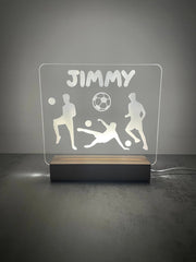 Custom Children’s LED Night Lamp | Football The Crafty Bonobo The Crafty Bonobo LED Signs