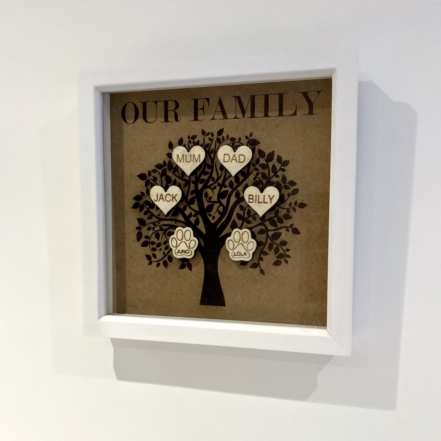 Personalised Family Tree Frame