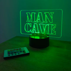 Man Cave Acrylic LED Sign