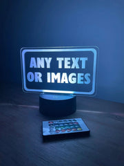 Personalised Business Display LED Sign The Crafty Bonobo LED Signs 1