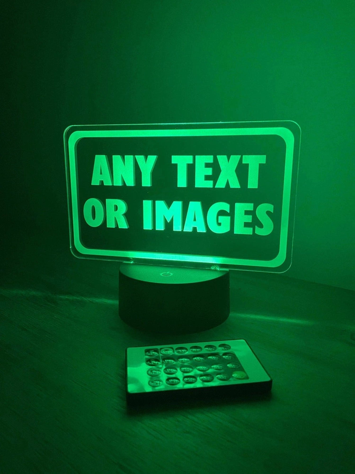 Personalised Business Display LED Sign The Crafty Bonobo LED Signs 2