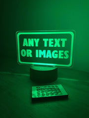 Personalised Business Display LED Sign The Crafty Bonobo LED Signs 2