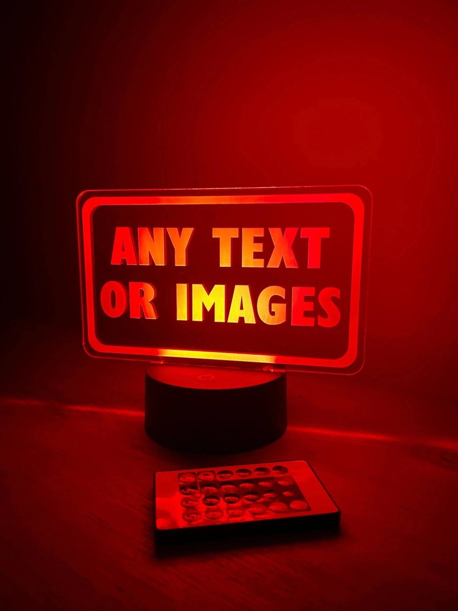 Personalised Business Display LED Sign The Crafty Bonobo LED Signs 3
