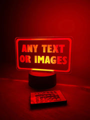 Personalised Business Display LED Sign The Crafty Bonobo LED Signs 3
