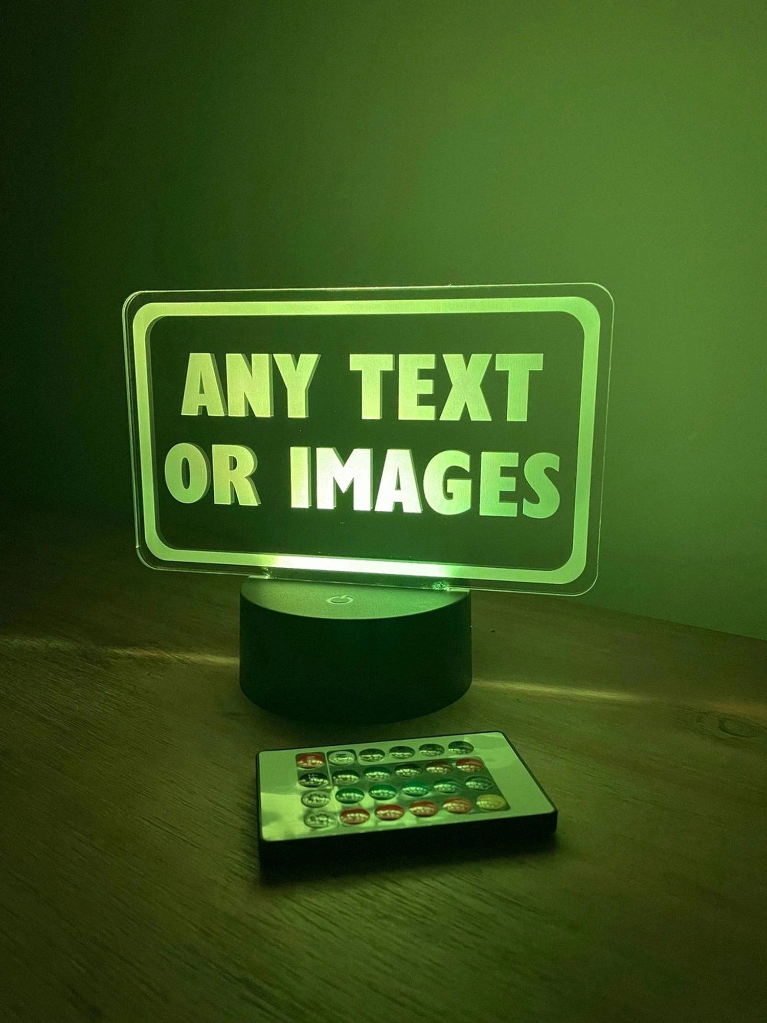 Personalised Business Display LED Sign The Crafty Bonobo LED Signs 5