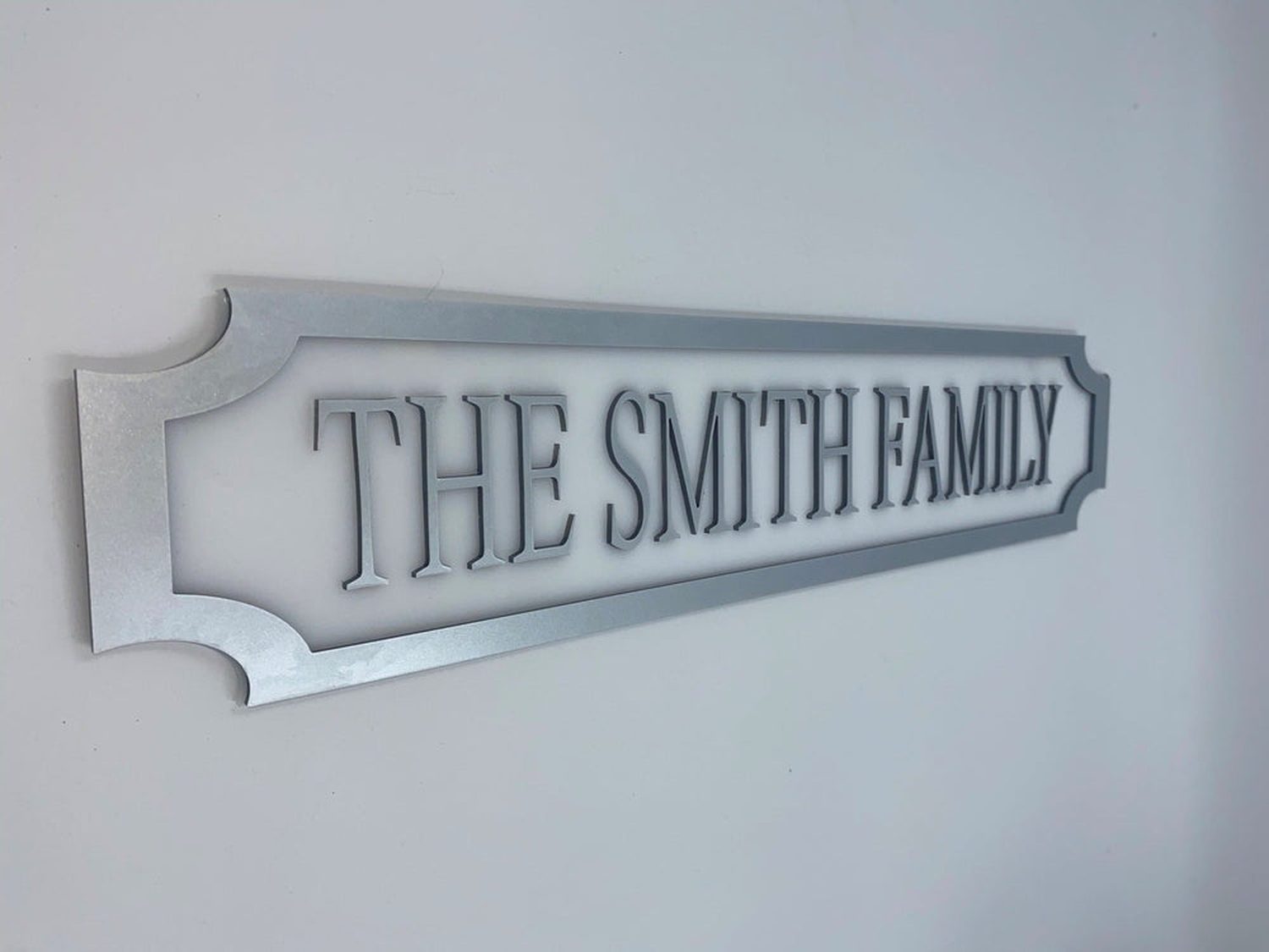 Personalised Family Name Street Sign – Custom Acrylic Plaque for Home, Driveway & Garden The Crafty Bonobo Street Sign 3