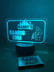 Personalised LED Gaming Name Sign The Crafty Bonobo LED Signs 6