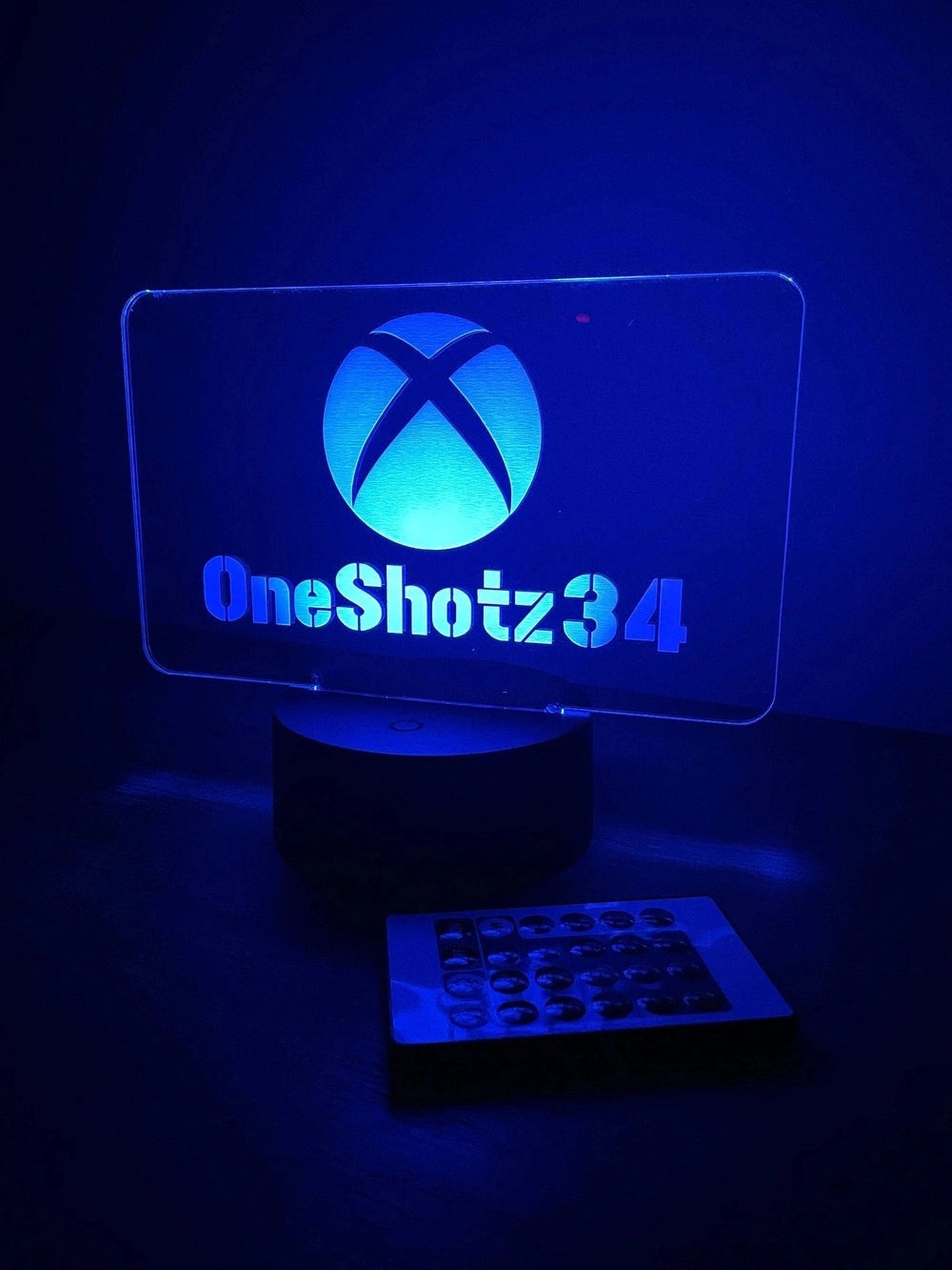 Personalised Xbox Gamer Tag LED Sign – The Crafty Bonobo