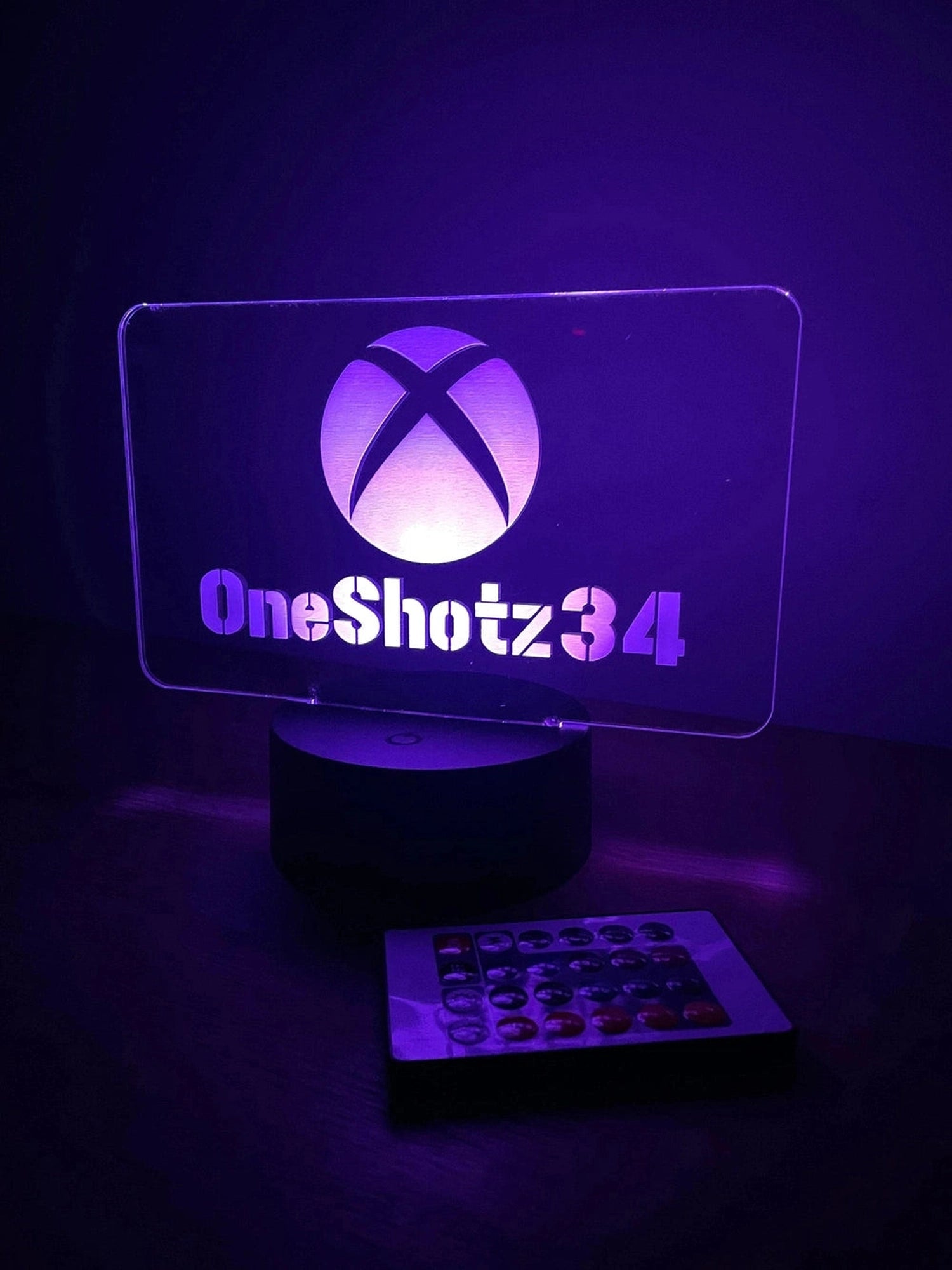 Xbox Signage Personalised Xbox Gamer Tag LED Sign – The Crafty Bonobo