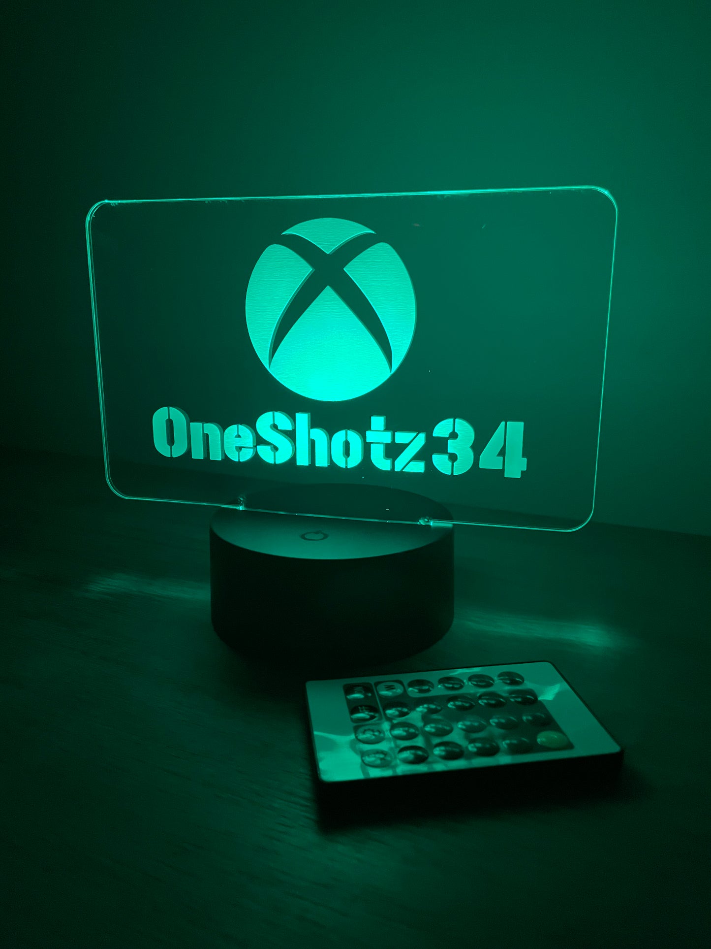 Personalised Xbox Gamer Tag LED Sign