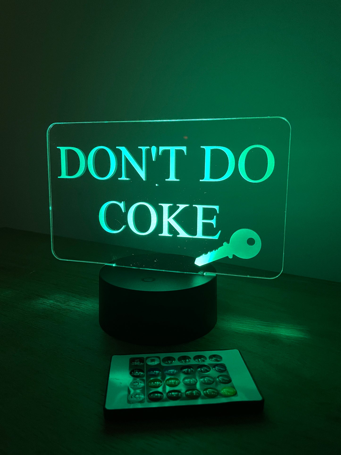Don’t Do Coke LED Bar Sign