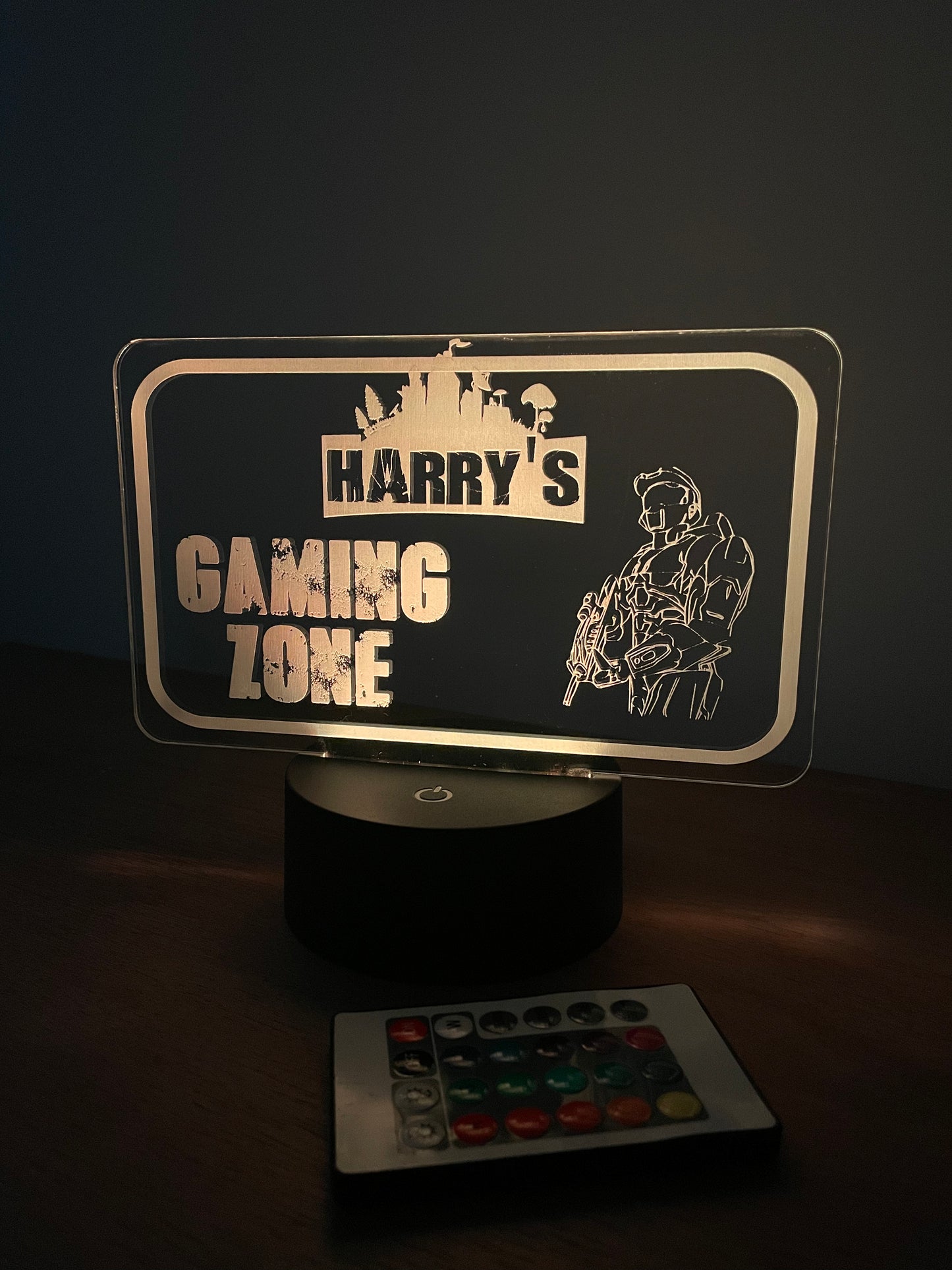 Personalised LED Gaming Name Sign