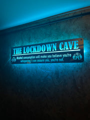 Personalised LED Mirror Bar Sign