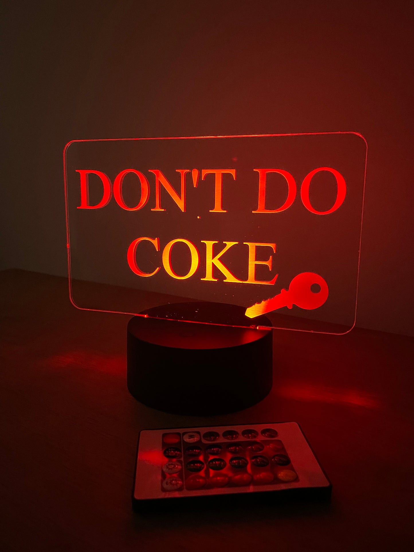 Don’t Do Coke LED Bar Sign