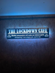 Personalised LED Mirror Bar Sign