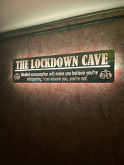 Personalised LED Mirror Bar Sign