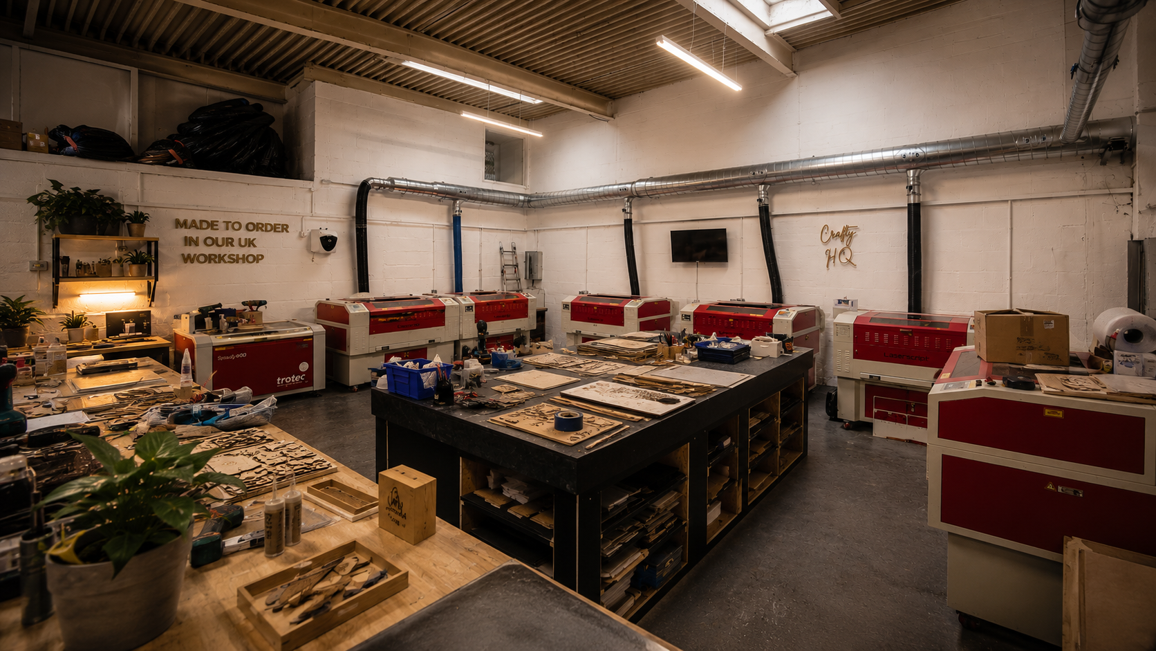 Inside the Crafty Bonobo workshop